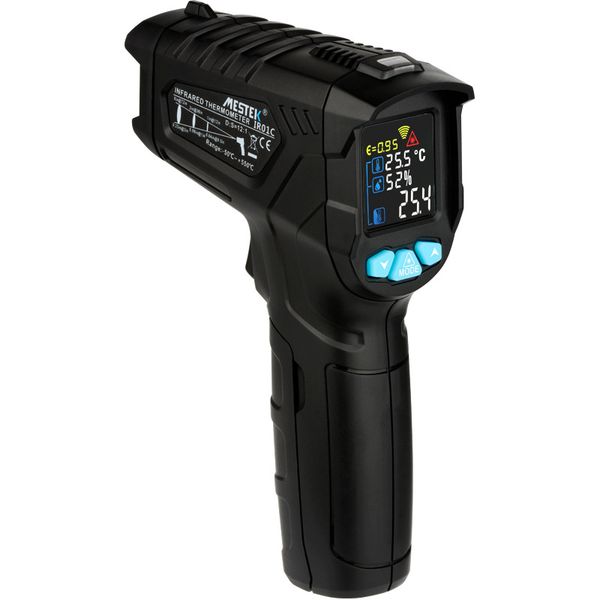 

digital thermometer humidity meter infrared thermometer hygrometer meter pyrometer lcd screen pyrometer high/low alarm