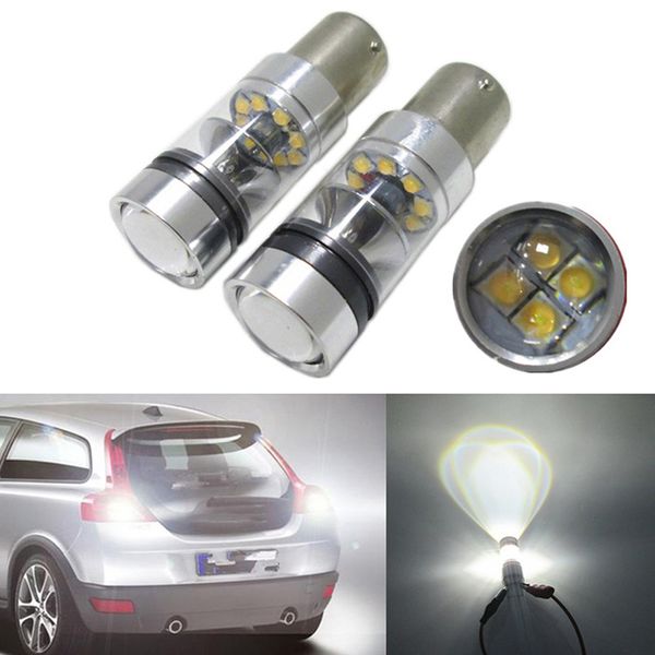 

1156 ba15s p21w 100 w led-verlichting lamp led backup light car reverse bulb lamp