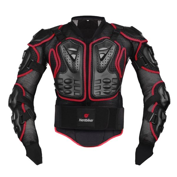

herobiker всего тела защитная armer куртка позвоночник защиты грудной клетки