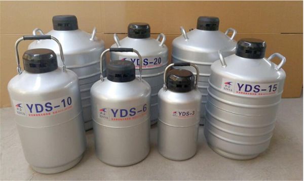 

3/6/10/15/30l liquid nitrogen container cryogenic tank dewar liquid nitrogen container with tank yds-10