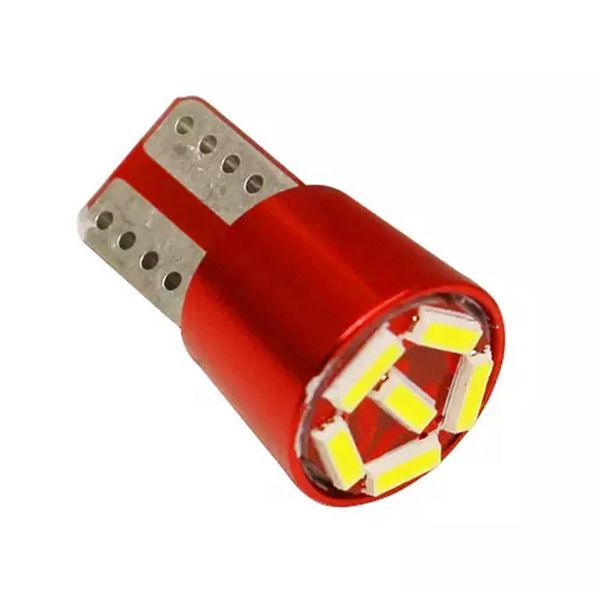 

пакет почта 50шт фабрика сразу продажа 194 t10 4014 6smd светодиодные лампы малый свет по canbus автомобильная 12 вольт