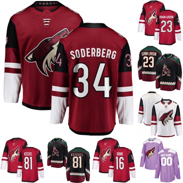 

Victor Soderstrom Jersey Arizona Coyotes Phil Kessel Robbie Russo Oliver Ekman-Larsson Shane Doan Clayton Keller Brad Richardson Jerseys