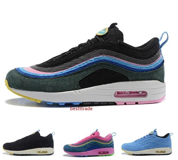 

2019 зима новый sean wotherspoon vf sw hybrid высокое качество открытый кроссовки тройной черный мужчины женщины кроссовки кроссовки us5. 5