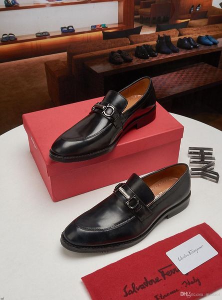 

20fw 2019 мужчины платье обувь brogue человек кожаные туфли бизнес роскошные элегантные туфли партия повседневная свадьба британский стиль о, Black