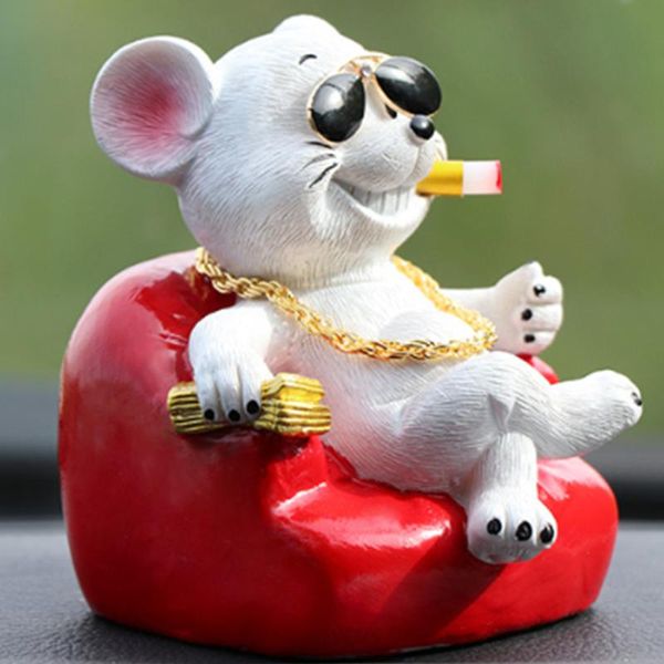 

car ornaments car society rat ornaments creative personality interior decoration supplies