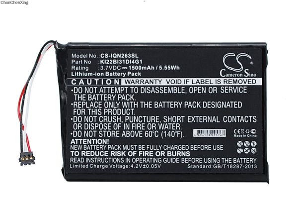 

cameron sino 1500mah battery ki22bi31di4g1 for garmin 2689lmt 6-inch, nuvi 2639lmt 6-inch
