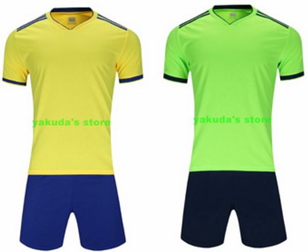 Personalidade 2019 novo estilo homens adulto crianças uniformes de futebol de manga curta crianças camisola de futebol personalizar o futebol simples tracksuit jersey futebol