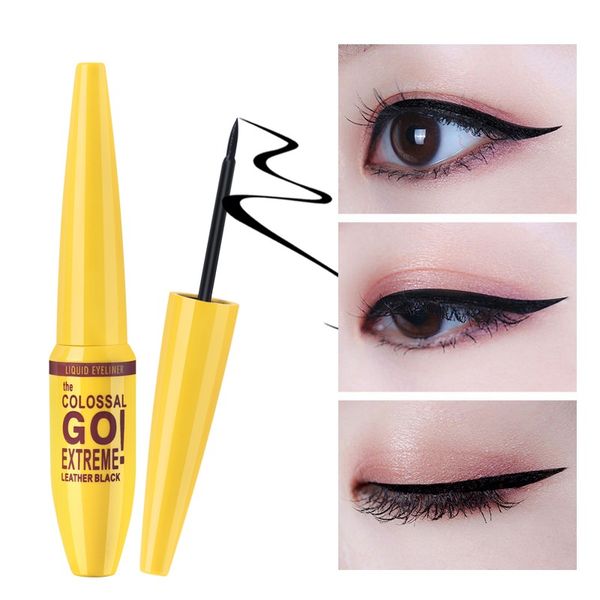 

eyeliner professional make up set leopard colossal curling black eyeliner+ liquid entice cheetah cosmetic h1