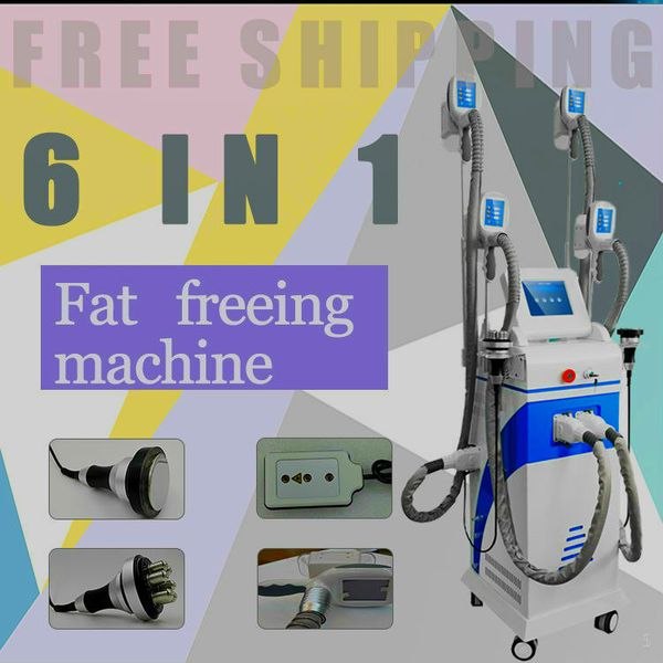 

2020 price cryo fat ing machine cryolipolysis 2 handles can work together cryo face & body slimming machine, Black;white