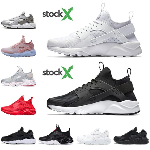 

with socks fashion huarache 4.0 1.0 stock x running shoes triple red surface breathable outdoor trainers sneakers walking