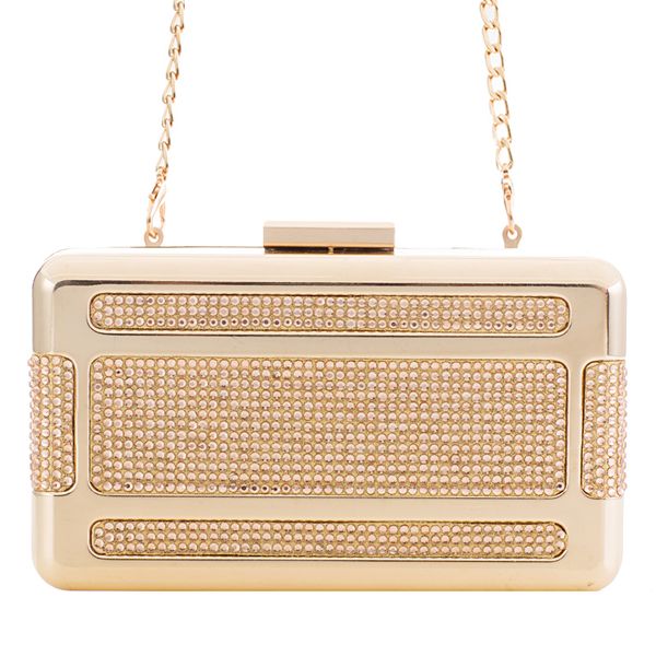 

manufacturers wholesale new 2018 chain bag holding dinner bag slung korean edition water diamond for women