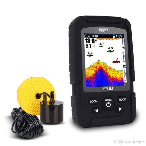 

lucky ff718licd - t проводная fish finder плавающая и водонепроницаемый дизайн матовой поверхности