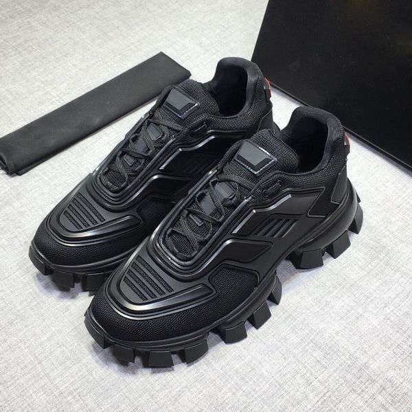 

fall 2019 new heavy bottom increased clunky sneaker men's italy brand men's fashion casual black shoes breathable slip-resistence