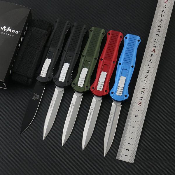 

Жарко! Benchmade Infidel двойного действия Автоматические ножи D2 стали EDC Карманный A017 A019 Тактическое снаряжение выживания нож с оболочкой BM810 15080 940
