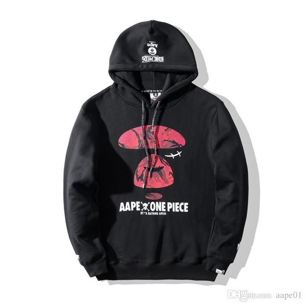

сложных полиэфиры мужских фуфайки hoodie jacket hip hop mens высокого качество толстовка толстовка мужчины женщина с длинным рукавом размер, Black