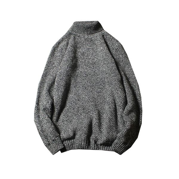 

men's sweater high lapel pullover sweater men's turtle neck fleece men clothes winter spring fashion clothes 5xl, White;black