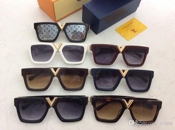 

new fashion design sunglasses men and women sunglasses brand outdoor sun shade mirror uv400 lens luxury sunglasses vdsdsf, White;black