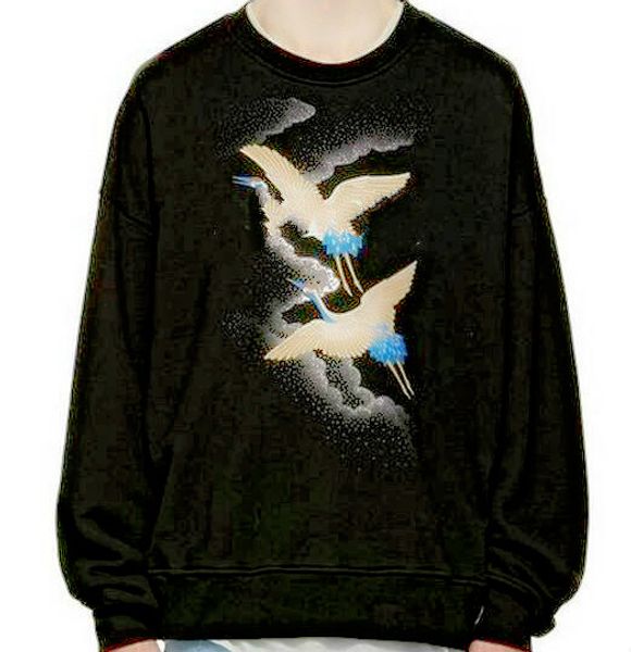 

new designers sweater men funny knitwear winter warm sweater arp pullover easy cotton sweater men women long sleeves tees ing, Black