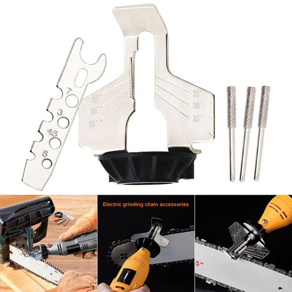 

chainsaw sharpening kit electric grinder sharpening polishing attachment set saw chains tool mu