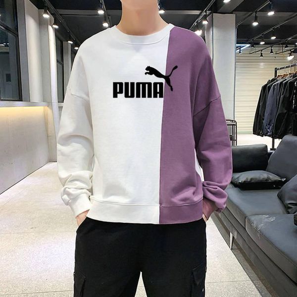 

pm sweater men women sweater lovers loose coat autumn pullover o-neck long sleeves sweater sportswear 2 color m-3xl a113435dxke, Black