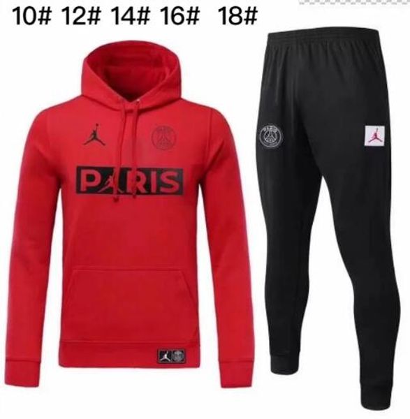 

2019 2020 paris aj jordam kids soccer tracksuit 2020 paris verratti survetement mbappe cavani pogba soccer tracksuit, Black