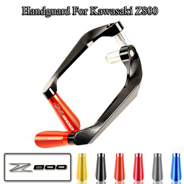 

motorcycle 7/8" handlebar brake clutch lever guards aluminum alloy handguard hand guard protector for 2013-2016 z800