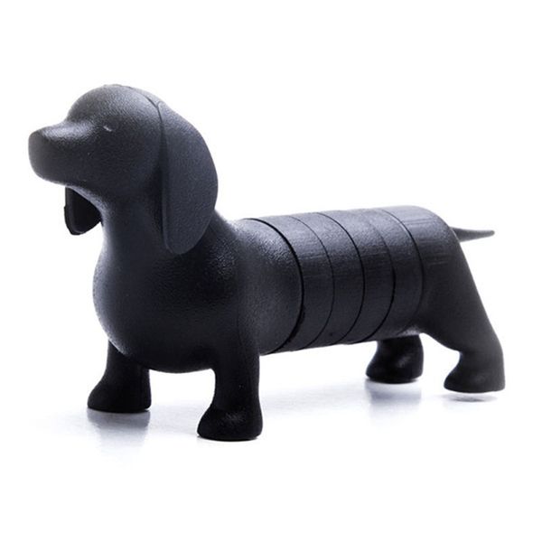 

cartoon cute dachshund lucky dog fridge magnet diy for home kitchen fridge card message tips magnetic removable stickers aimant fridge magne