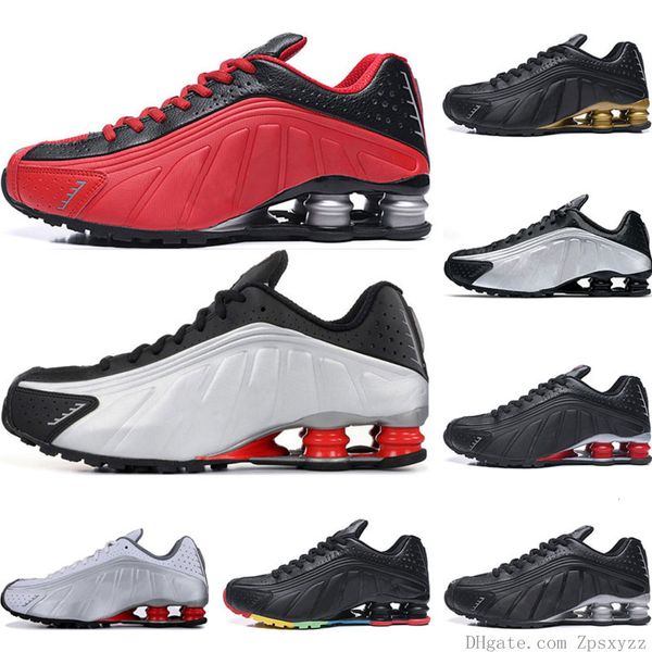 

running shoes for men black metallic gold black silver triple black white r4 sports sneakers trainers size 40-45