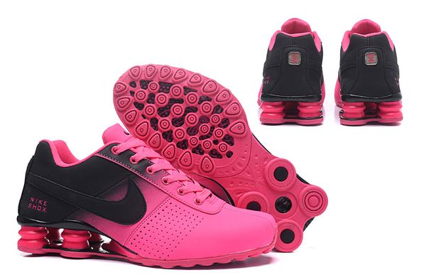 

2019 shox avenue 802 shoes deliver nz r4 809 women running shoes brand for air cushion shox sneakers sports jogging trainers 36-40, Black