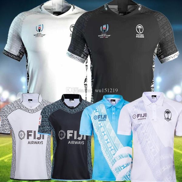 

2019 2020 fiji rugby world cup jer ey new zealand all black national men 039 uper rugby home away jer ey hirt, Black;gray