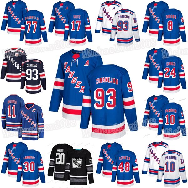 

New york ranger artemi panarin ryan trome jacob trouba kaapo kakko lundqvi t tony deangelo zibanejad kreider buchnevich je per fa t jer ey, Black;red