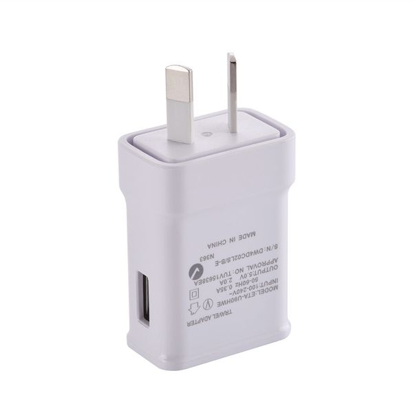 

5v 2a au разъем usb ac power стены дома зарядное устройство для samsung galaxy note 2 3 4 5 8 9 10 s8 s9 s10 htc lg android телефона