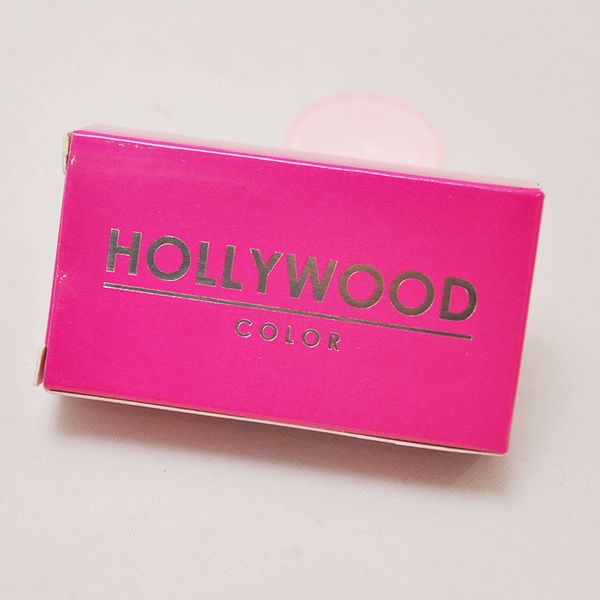

Hollywood illu ion color contact len packing box