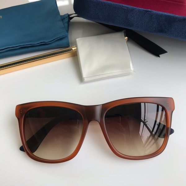 

2019 uv400 protection brown lenses frank frame fashion sunglasses charming designer men women sunglasses, White;black