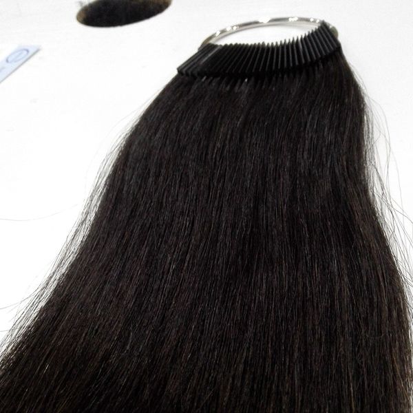 8 Inch Human Hair Color Ring For Salon Hair Color Chart Natural Black  Decorative Hair Clips Hair Decoration From Offbeige, $39.39| DHgate.Com
