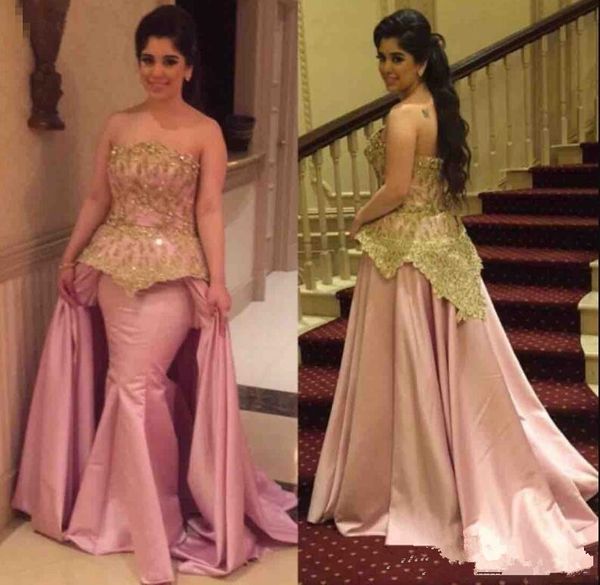 

2020 new pink long mermaid evening dresses with beaded lace plus size custom made elegant celebrity red carpet prom gowns, White;black