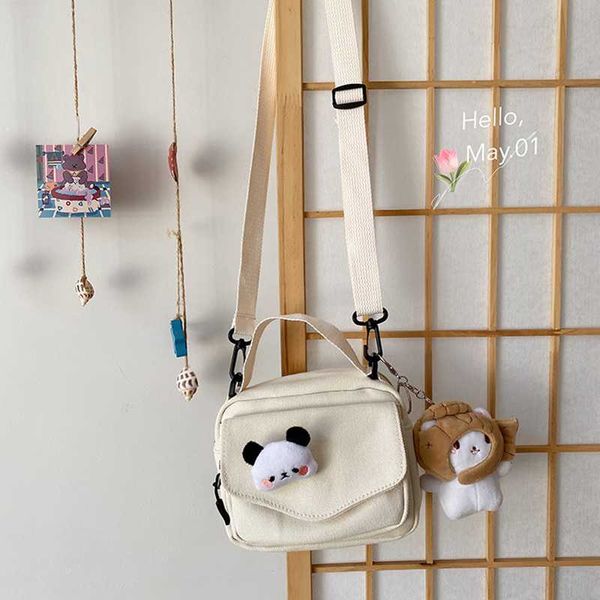 

new original design fashion canvas bag chest bag waist crossbody shoulder width 17cm height 14cm thickness 5cm