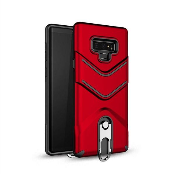 

for samsung note8 note9 phone cases fashion pc+tpu mobile phone case metal kickstand phones back cover shell full protect