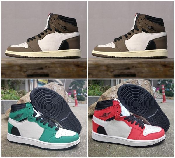 

Travis Scot x 1 High OG CD4487-100 1s I Kicks Men Basketball Sports Shoes Mens Sneakers High Quality Trainers 7-13