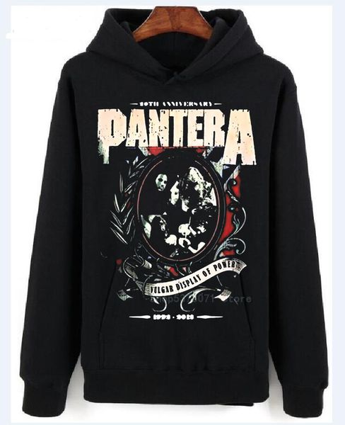 

official pantera anniversary shield new t-long band merch rip dimebag darrell fresh design summer good quality longs, Black