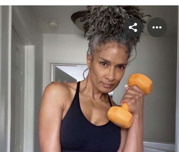 

salt &pepper real grey hair ponytail extension two tone highlight natural looking afro kinky curly ponytail puff drawstring human hair 120g, Black