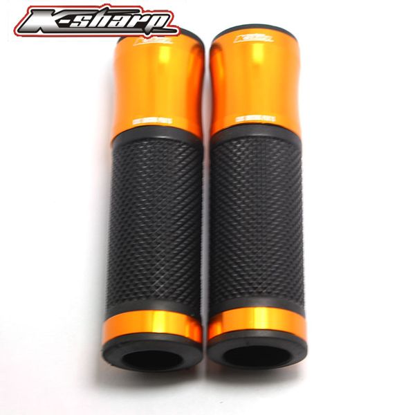 

9 color cnc motorcycle aluminum rubber gel hand grips 7/8" handle bar sports bikes for 690 smc/smc-r/duke/duke r