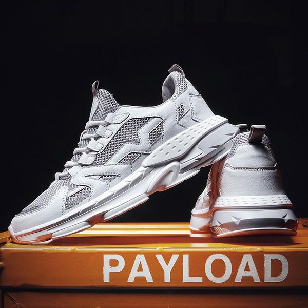 

non-brand new arrival classics casual men walking shoes lace up men casual shoes outdoor jogging sneakers comfortable soft 39-44, White;red