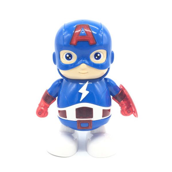 

marvel avengers endgame super heroes танцуют капитан америка со светодиодом и музыкой модель игрушки коллекция фигурки детские игрушки