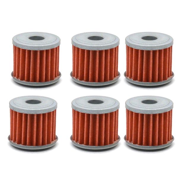 

oil filter for hm moto motorcycle 250 cre-f r 4t 450 cre-f r 500 cre-x atv crf250 crf450 husqvarna tc250 polari 325 6 pcs