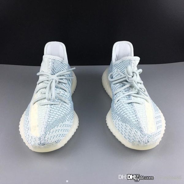 

kanye west antlia synth authentic 350s v2 citrin primeknit cloud white men women running shoes 3m reflective sports sneakers fw3042 fw3043