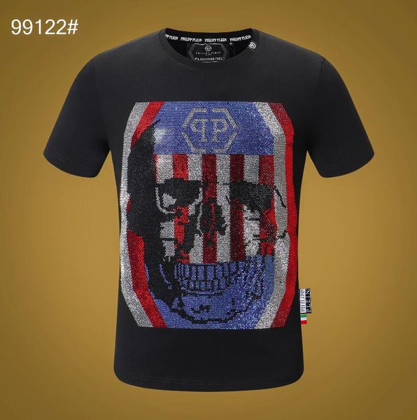 

trendy summer fashion designers men's shirt t-shirt letter embroidery t-shirt men's brand short sleeve t-shirt blouse-03, White