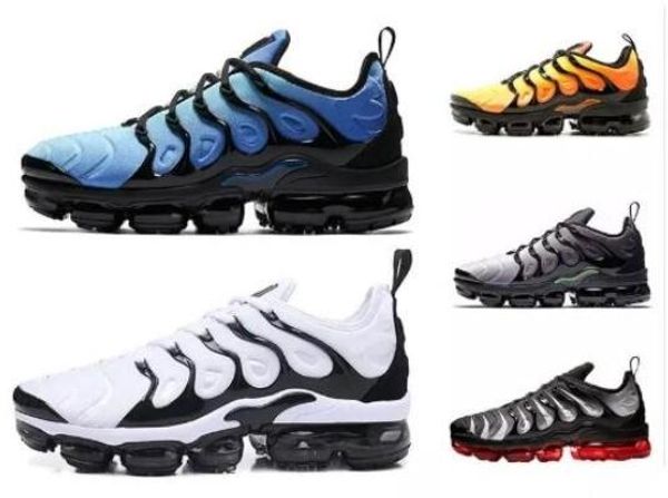 

new 2019 mens shoe sneakers tn plus breathable cusion desingers casual shoes new color us5.5-11 eur36-45