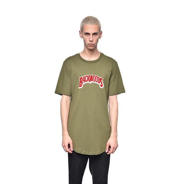 

casual boy summer letter printed tshirts fashion crew neck short sleeve mens tees backwoods, White;black