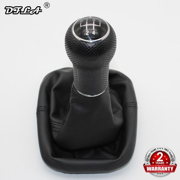 

for seat leon 2000 2001 toledo 1999 2000 2001 car-styling 5 speed gear 23 mm hole gear lever stick shift knob leather boot